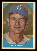 1960 Fleer #12 Zack Wheat Excellent 