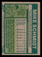 1977 Topps #140 Mike Schmidt Miscut Phillies ID:393730
