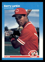 1987 Fleer Glossy #204 Barry Larkin NM-Mint  ID: 394197