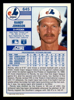 1989 Score #645 Randy Johnson NM-Mint RC Rookie  ID: 394215