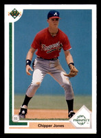 1991 Upper Deck #55 Chipper Jones Near Mint+ RC Rookie  ID: 394269