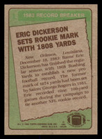 1984 Topps #1 Eric Dickerson RB NM-Mint  ID: 394305