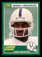 1989 Score #272 Andre Rison Near Mint+ RC Rookie 