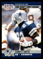 1990 Pro Set #685 Emmitt Smith NM-Mint RC Rookie  ID: 394388