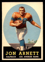 1958 Topps #20 Jon Arnett Excellent+ RC Rookie  ID: 394407
