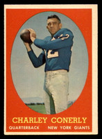 1958 Topps #84 Charley Conerly Near Mint 