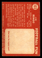 1958 Topps #103 Jim Ringo Excellent+  ID: 394477
