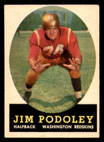 1958 Topps #121 Jim Podoley UER Excellent+  ID: 394486