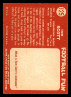 1958 Topps #125 Tom Scott Excellent  ID: 394489