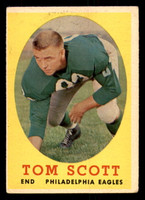 1958 Topps #125 Tom Scott Very Good  ID: 394490