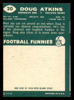 1960 Topps #20 Doug Atkins Excellent+  ID: 394512