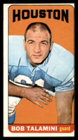 1965 Topps #85 Bob Talamini Miscut Oilers ID:394693