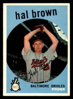 1959 Topps #487 Hal Brown Excellent+  ID: 394776