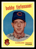 1959 Topps #501 Bobby Tiefenauer Excellent+ RC Rookie  ID: 394790