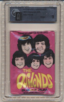 1973 Donruss The Osmonds Unopened Wax Pack GAI 9 Mint  #*sku35681