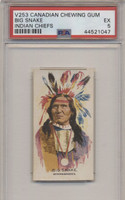 1930 V253 Canadian Indian Chiefs Big Snake PSA 5 EX  #*sku35696