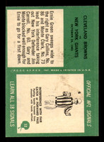 1966 Philadelphia #52 Ernie Green Browns Play Ex-Mint  ID: 395170