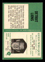 1966 Philadelphia #66 Lions Team Ex-Mint  ID: 395177