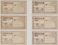 1959 Topps Wacky Plaks Lot 75/88  #*sku35757