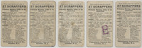 c1910 Philadelphia Caramel Co 27 Scrappers Lot 5  #*sku35756