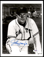 Johnny Mize 8 x 10 Photo Signed Auto PSA/DNA Authenticated Giants ID: 395374