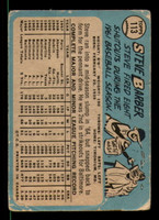 1965 O-Pee-Chee #113 Steve Barber Poor OPC 