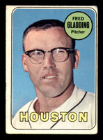 1969 O-Pee-Chee #58 Fred Gladding Poor OPC 