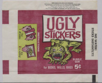 1965 Topps Ugly Stickers 5 Cents Wrapper  #*sku35778