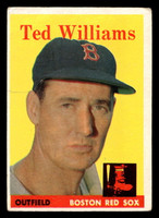 1958 Topps #1 Ted Williams Very Good  ID: 396356