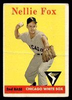 1958 Topps #400 Nellie Fox G-VG  ID: 396366