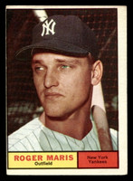 1961 Topps #2 Roger Maris Miscut Yankees  ID:396391