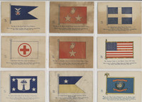 c1880's To 1899 H623 Great Atlantic & Pacific Tea Co.  Flags & Seals Lot 54/127  #*sku35887