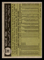 1961 Topps #30 Nellie Fox Excellent+  ID: 396805