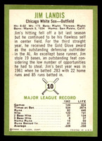 1963 Fleer #10 Jim Landis Ex-Mint  ID: 396914