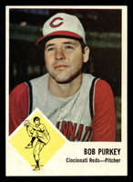 1963 Fleer #35 Bob Purkey Ex-Mint 