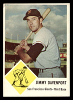 1963 Fleer #65 Jim Davenport VG-EX 