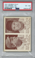 1941 Double Play #59-60 Jimmy Foxx Joe Cronin PSA 6 EX-Mint Red Sox