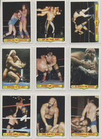 1985 Topps WWF  Wrestling  36/66 With 3 Stickers and 6 Dups  #*sku35922