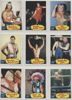 1985 Topps WWF  Wrestling  36/66 With 3 Stickers and 6 Dups  #*sku35922