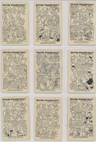 1954 F270-3 Carnation Corn Flakes Lot 10  Different  #*sku35929