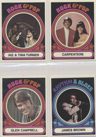 1972 Hit Makers Trading Cards Set 36 With Header Card  3.5 by 4.4 inches  #*sku35939