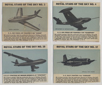 1952 F219-4 Royal Desserts Royal Stars Of The Sky  Lot Of 4  #*sku35951