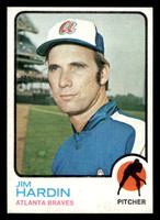 1973 Topps #124 Jim Hardin Ex-Mint  ID: 397342
