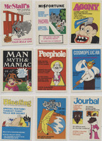 1974 Fleer Crazy Covers Series 3 ?? 30 Stickers 12 Puzzle Pieces and 2 Check List Different Fronts  #*sku35970