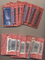 1991 Topps Terminator 2 Judgement Day Stickers  Unopened Wax Packs Lot 48 NO BOX  #*sku35983