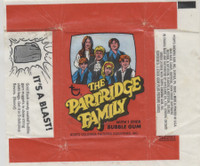 1971 Topps The Partridge Family Tiny Piece Missing at Bottom  Wrapper  #*sku36007