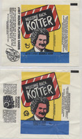 1976 Topps & OPC  Welcome Back Kotter  Wrappers  Lot of 2 Different  #*sku36031