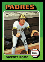 1975 Topps #274 Vicente Romo Ex-Mint  ID: 398161
