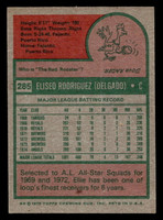 1975 Topps #285 Ellie Rodriguez Near Mint  ID: 398172