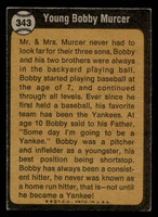 1973 Topps #343 Bobby Murcer Very Good 